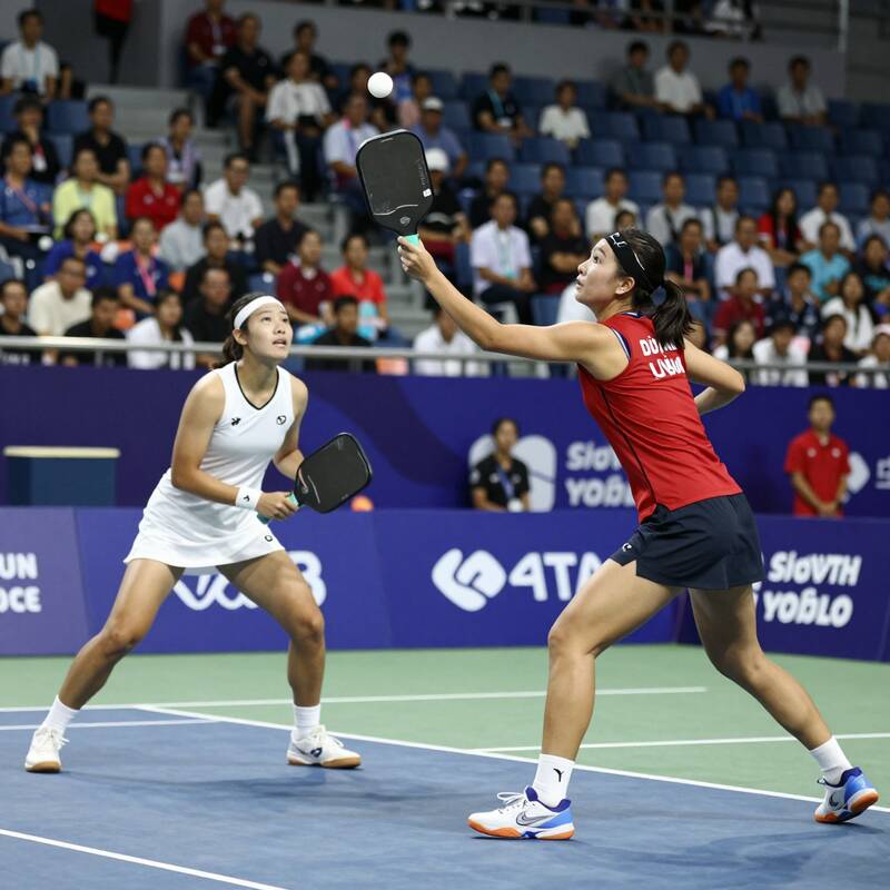 Diệp Hà và Na Ny làm nên chuyện: HCV U18 đôi nữ pickleball cho Nghệ An tại Đà Nẵng - 3201